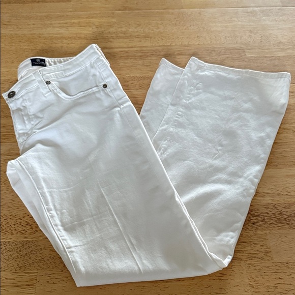 AGOLDE AG Adriano Goldschmied white the Angel bootcut Jeans 30R soft stretchy - Picture 12 of 12